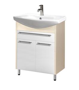 Тумба с умывальником Гермес 65-Ф (Vega 65)