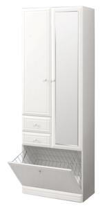 Пенал Классик с корзиной для белья КП-66-04к