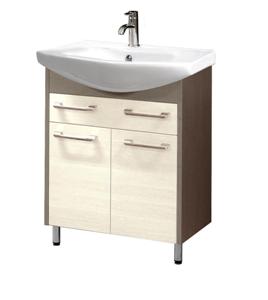 Тумба с умывальником Крокус 65-Ф (Vega 65)